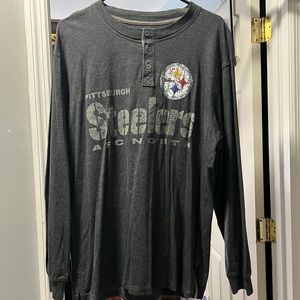 Men’s Steelers Longs sleeve t shirt